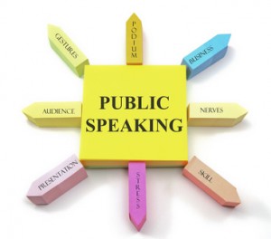Public Speaking Sticky Notes